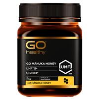 GO Healthy Manuka Honey UMF 5+ (MGO 80+) 1kg (Not For Sale In WA)