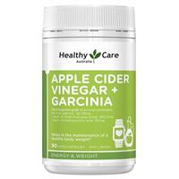 Healthy Care Apple Cider Vinegar + Garcinia 90 Capsules
