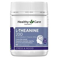 Healthy Care L-Theanine 200 60 Capsules