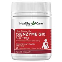 Healthy Care Ultra Strength CoEnzyme Q10 300mg 60 Capsules