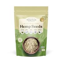 Hemp Foods Australia Australian Grown Hulled Hemp Seeds 200g Single Unit