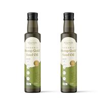 Hemp Foods Australia Organic Hemp Gold® Seed Oil 500ml Twin Pack