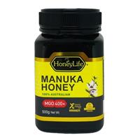Honeylife Manuka Honey MGO 400+ 500g