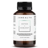 JSHealth Detox + Debloat Formula 120 Tablets Exclusive Size