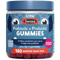 Little Swisse Prebiotic + Probiotic Gummies 180 Pack Exclusive