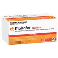Maltofer Oral Iron 100mg 100 Tablets