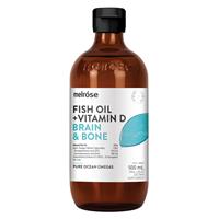Melrose Omega Fish Oil + Vitamin D Joint & Bone 500ml