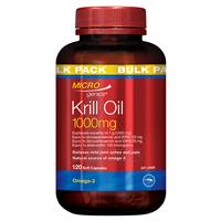 Microgenics Krill Oil 1000mg Bulk Pack 120 Capsules