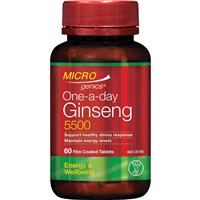 Microgenics One A Day Ginseng 5500 60 Tablets