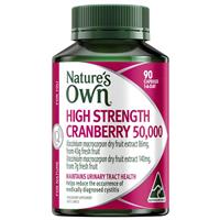 Nature's Own High Strength Cranberry 50,000mg 90 Capsules