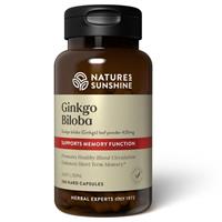 Nature's Sunshine Ginkgo Biloba 100Capsules
