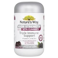 Nature's Way Adult Vita Gummies High Strength Triple Immune 50 Pastilles