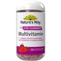 Nature's Way Adult Vita Gummies Multivitamin 200 Gummies Exclusive Size