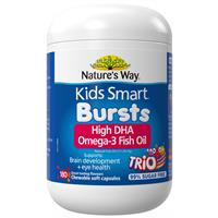 Nature's Way Kids Smart Omega3 Fish Oil Trio 180 Capsules
