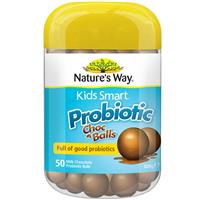 Nature's Way Kids Smart Probiotic 50 Choc Balls