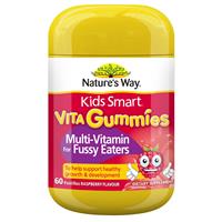 Nature's Way Kids Smart Vita Gummies Fussy Eaters 60 Pastilles