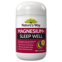 Nature's Way Magnesium + Sleep Well 60 Tablets