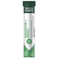 Nature's Own Magnesium + Energy Effervescent 20 Tablets