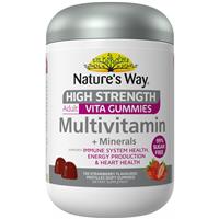 Nature's Way Adult Vita Gummies Sugar Free  High Strength Multivitamin 130 Gummies Exclusive Size