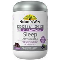 Nature's Way Adult Vita Gummies Sugar Free High Strength Sleep 80 Gummies Exclusive Size