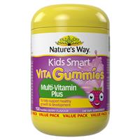 Nature's Way Kids Smart Vita Gummies Multi-Vitamin+ 150 Gummies Exclusive Size