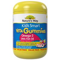 Nature's Way Kids Smart Vita Gummies Omega-3 150 Gummies Exclusive Size