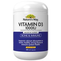 Nature's Way Vitamin D 1000iu 500 Capsules