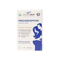 NaturoBest Preconception Multi For Men 60 Capsules