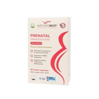 NaturoBest Prenatal Trimester One with Ginger 60 Capsules