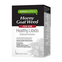 Naturopathica Horny Goat Weed for Him 50 Tablets