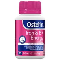 Ostelin Iron & B+ Energy 30 Tablets