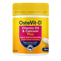 OsteVit-D Vitamin D3 & Calcium Plus 110 Tablets