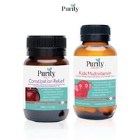 PURITYFIC Children's Multivitamin & Digestive Vitamin Bundle