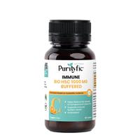 PURITYFIC Immune BIO HSC 1000 mg Buffered 60 Film Coated Tablets 1Unit