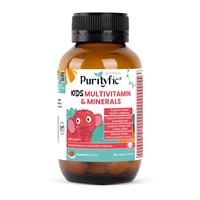 PURITYFIC Kids Multivitamin & Minerals (60 Chewable Tablets) 1Unit