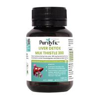 Purityfic Liver Health Milk Thistle 300 (60 Film Coated Tablets) 1Bottle