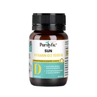 PURITYFIC Sun Vitamin D3 1000 IU 90 Tablets 1Unit
