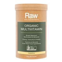 Raw Real Food Nutrients Organic Mulivitamin Pineapple 200g