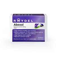 Raydel Abexol 50mg 30 Tablets 1 Pack