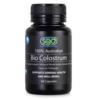 SGD Bio Colostrum Capsules 110mg IgG 60 Capsules