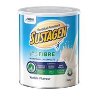 Sustagen Hospital Formula + Fibre Nutritional Supplement Vanilla Flavour 840g