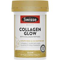 Swisse Beauty Collagen Glow With Collagen Peptides 60 Tablets