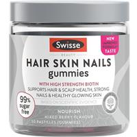Swisse Beauty Hair Skin Nails Gummies 50 Pack