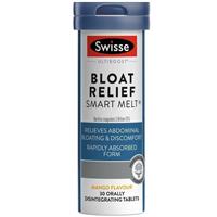 Swisse Bloat Relief Smart Melt 30 Tablets