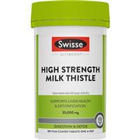 Swisse Ultiboost High Strength Milk Thistle 180 Tablets