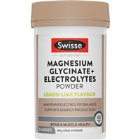 Swisse Ultiboost Magnesium Glycinate + Electrolytes Powder 144g