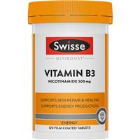 Swisse Ultiboost Vitamin B3 120 Tablets