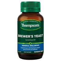Thompson's Brewer's Yeast 100 Tablets
