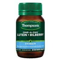 Thompson's One-A-Day Lutein + Bilberry 30 Tablets
