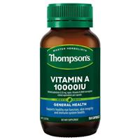 Thompson's Vitamin A 10000iu 150 Capsules
